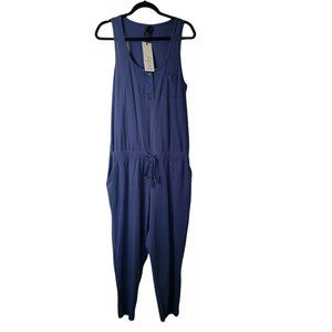 Bobi Los Angeles Blue Jumpsuit size L